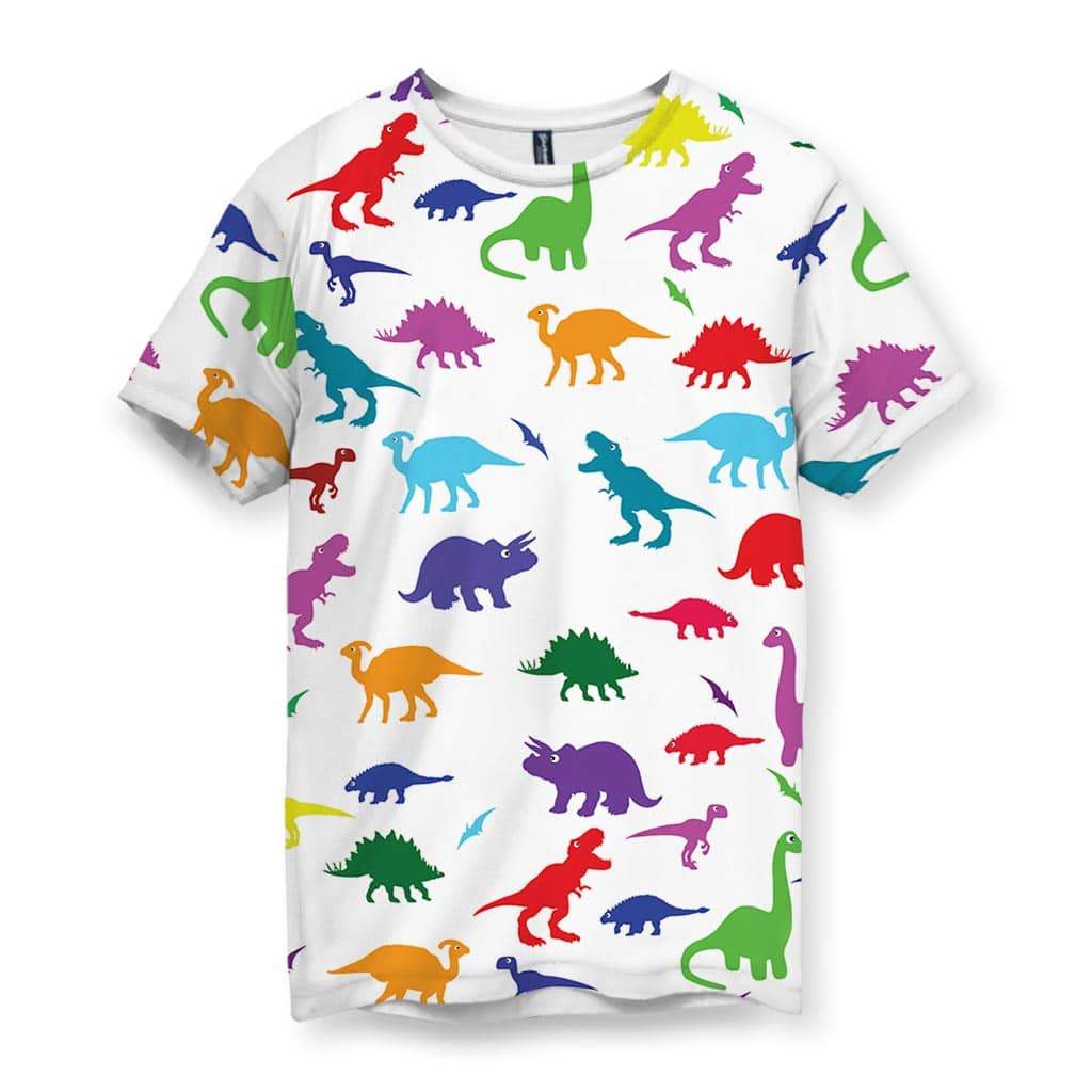 Shirtwascash - Dino Print Men's T-Shirt